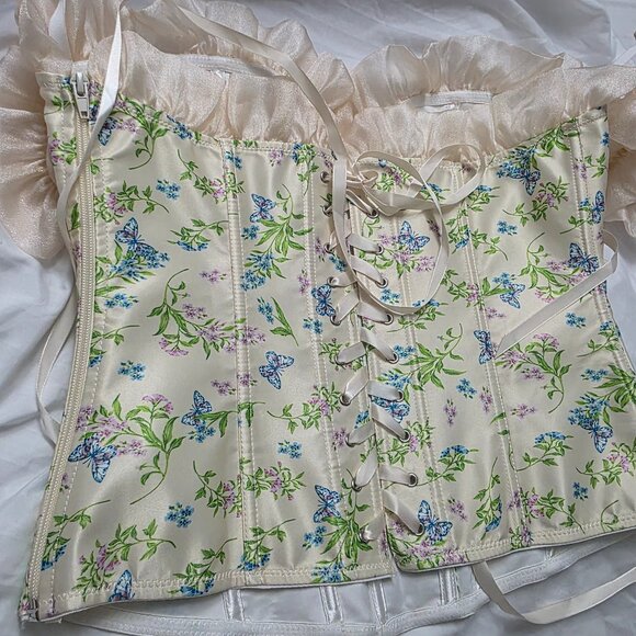 Beautiful floral corset - Picture 4 of 5